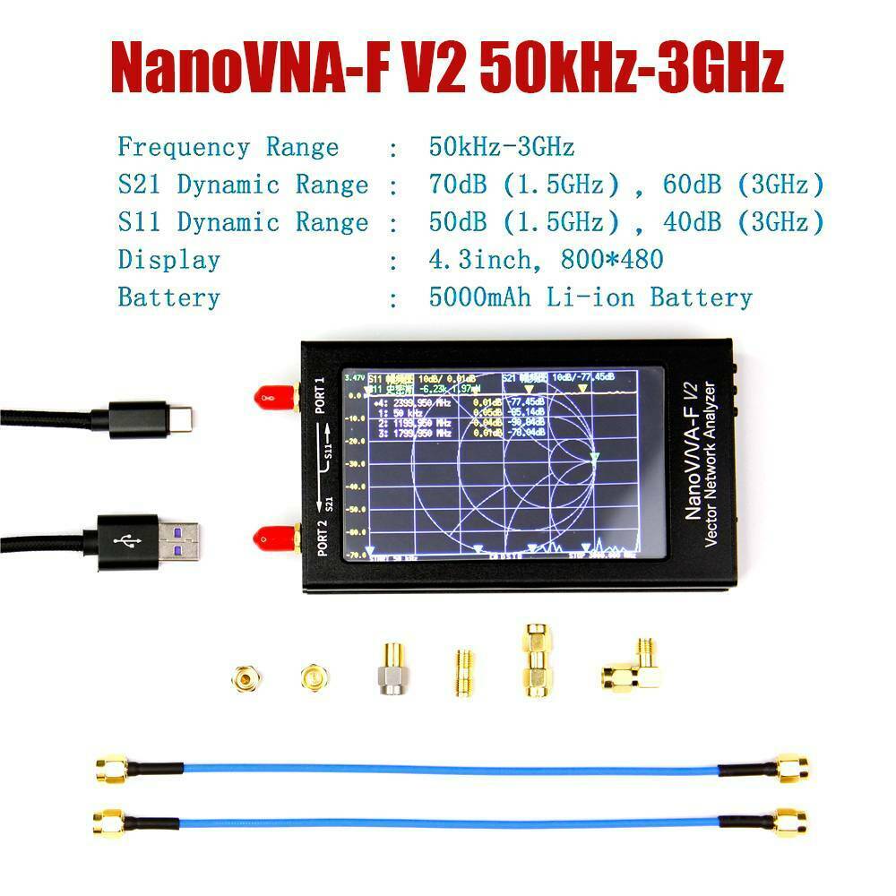 3G S-A-A-2 NanoVNA V2 Vector T - đánh giá và giá Logic Analyzer Usb