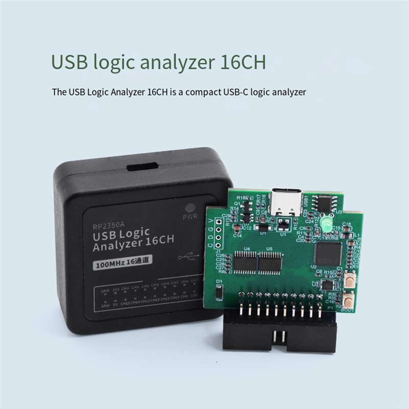 AAAF RP2350A Microcontroller 1 - đánh giá và giá Logic Analyzer Usb