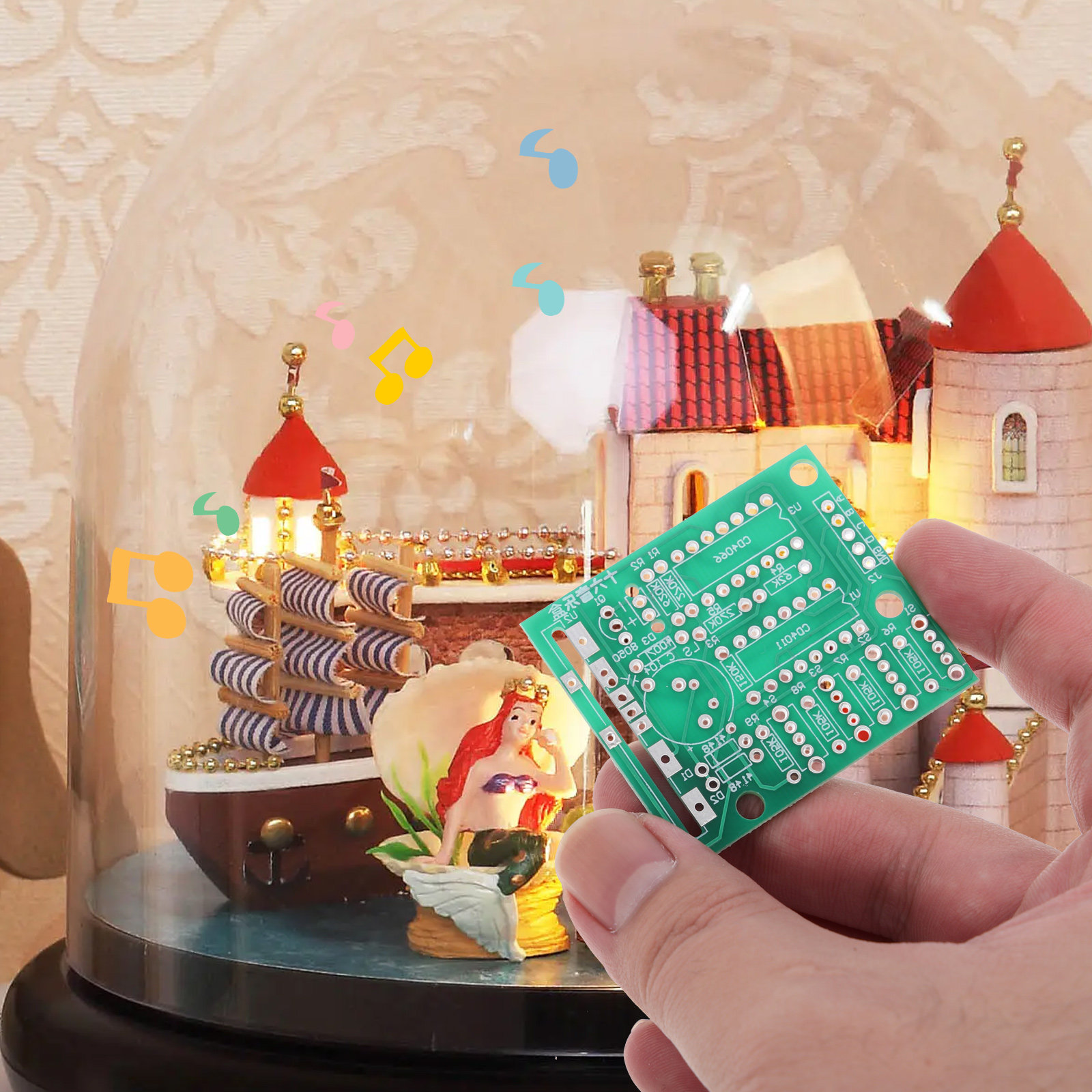 1Set DIY Music Box Electronic  - đánh giá và giá Diy Electronics Box