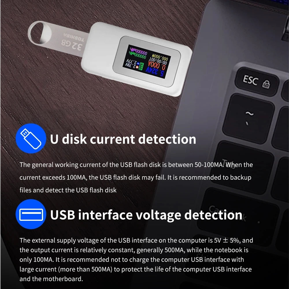 10 in 1 USB Tester DC Digital  - đánh giá và giá Logic Analyzer Usb