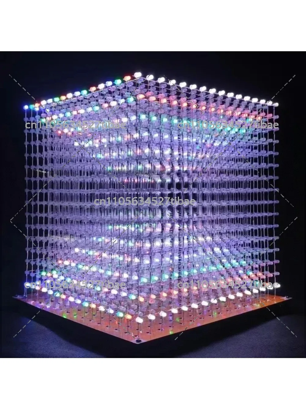 3D16mini Light Cube Kit 16x16x - đánh giá và giá Diy Electronics Project Kit